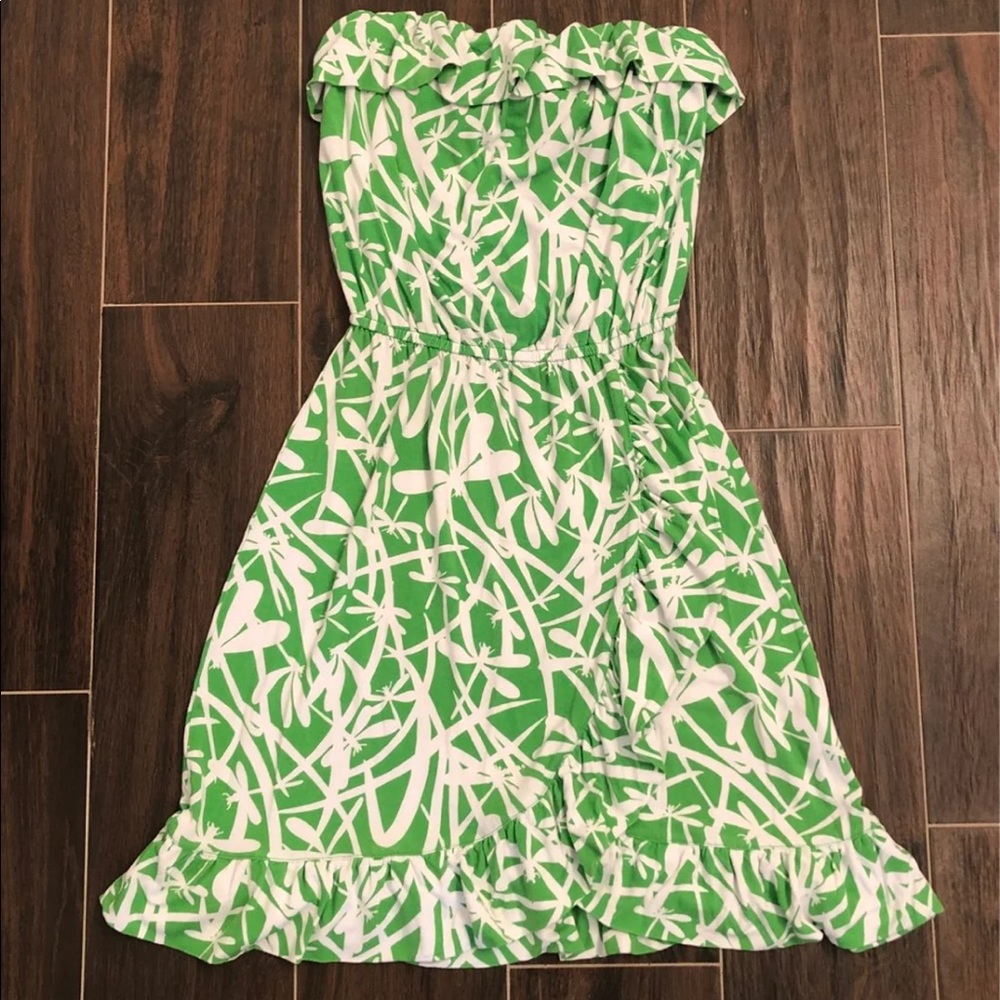 Lilly Pulitzer strapless dress